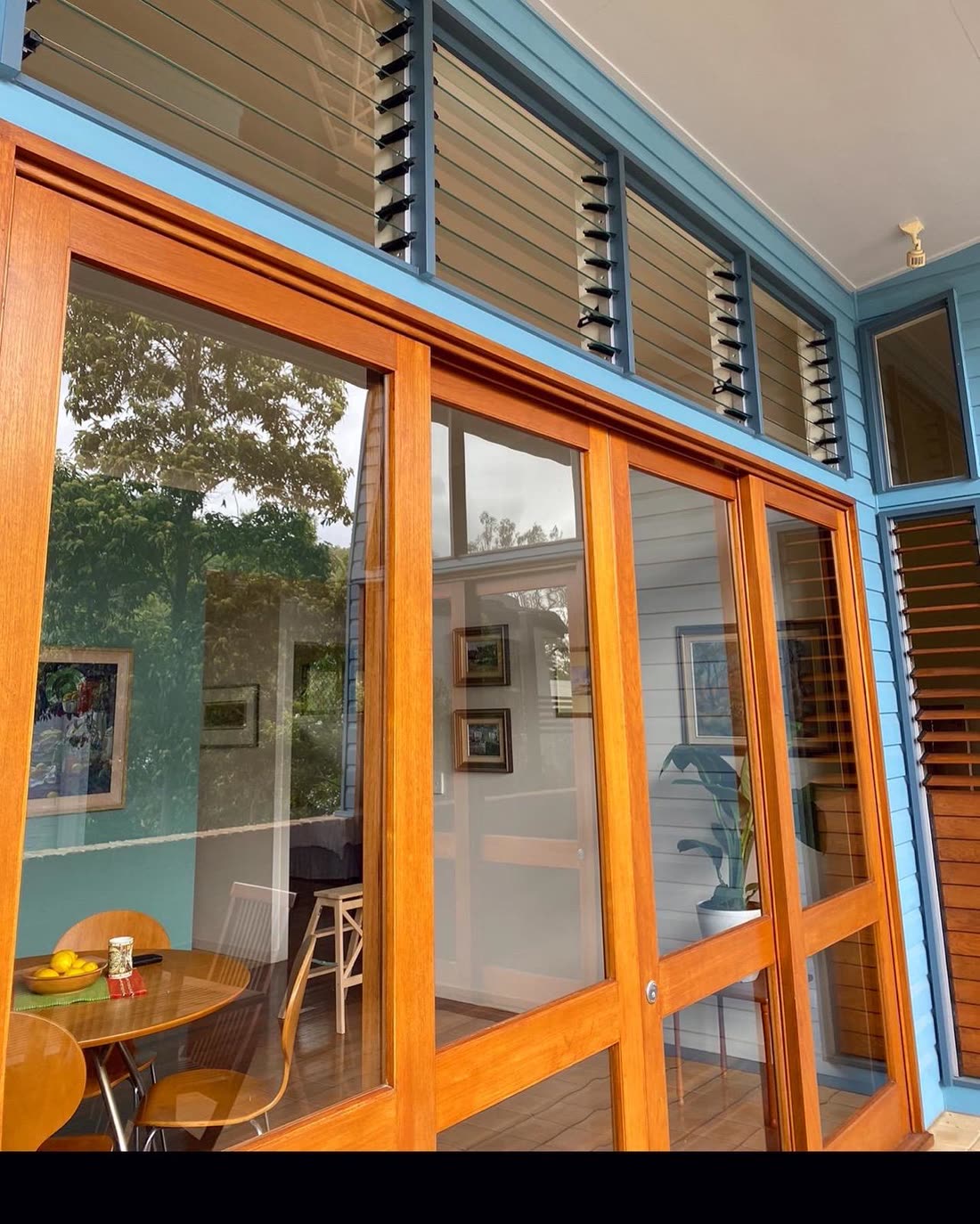 Bright, sparkling panes
