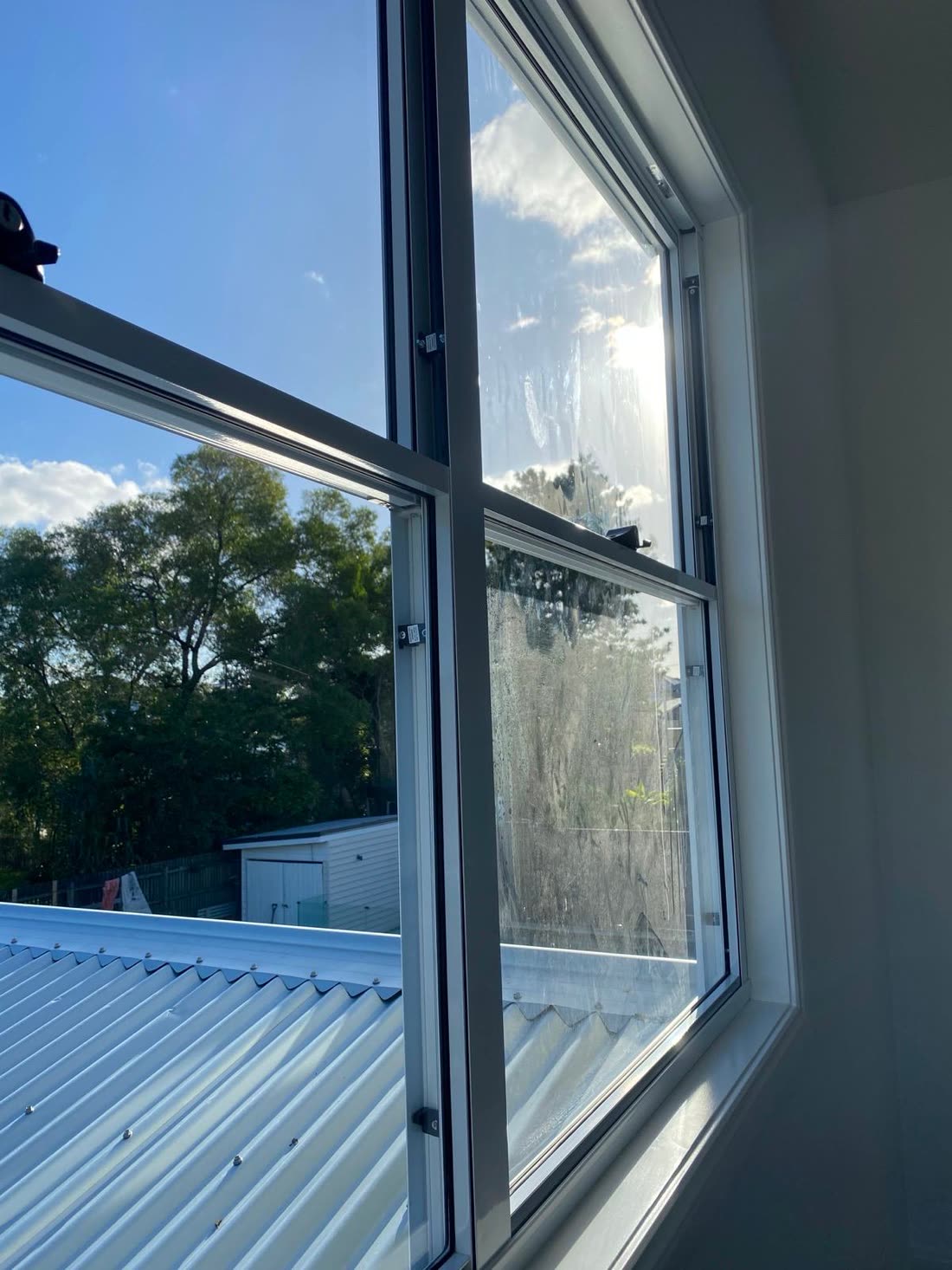 Crystal-clear glass
