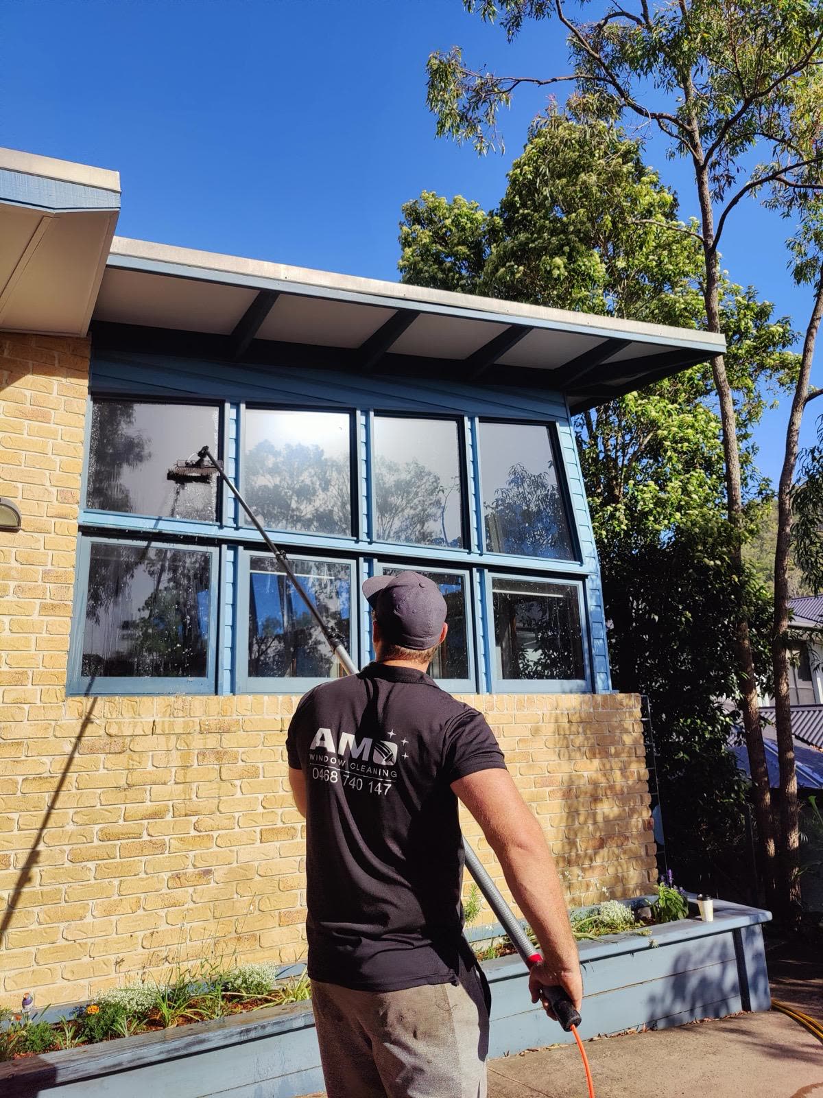 The local AMO Window Cleaning team